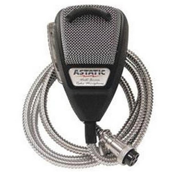 Maxpower 636LSE Noise Canceling 4-Pin CB Microphone Silver Edition MA11805